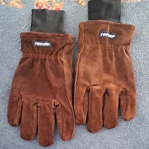 FIRMGRIP Men's Leather Gloves.  Size large NW/OT